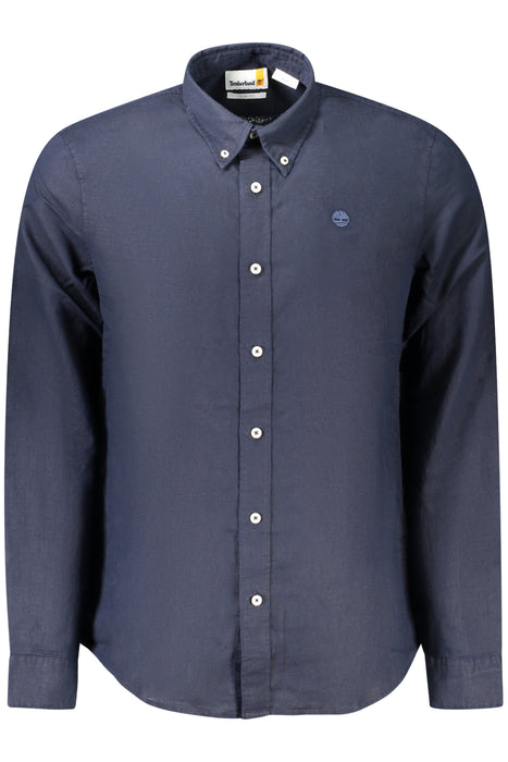 Timberland Long Sleeve Shirt Men Blue