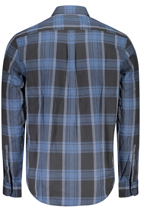 Timberland Mens Long-Sleeved Shirt, Blue