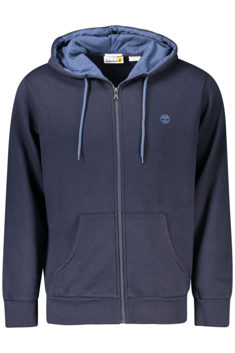 Timberland Mens Blue Zip-Up Sweatshirt