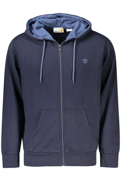 Timberland Mens Blue Zip-Up Sweatshirt