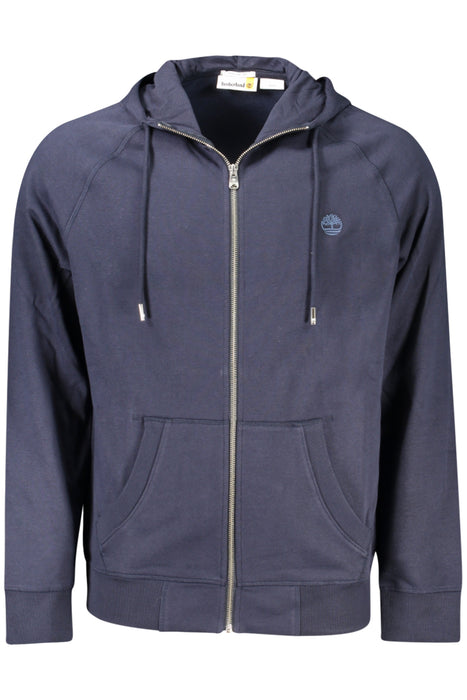 Timberland Mens Zip-Up Sweatshirt Blue