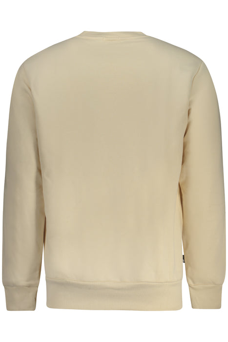 Timberland Mens Zip-Up Sweatshirt Beige