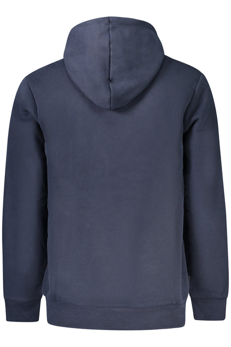 Timberland Mens Blue Zip-Up Sweatshirt