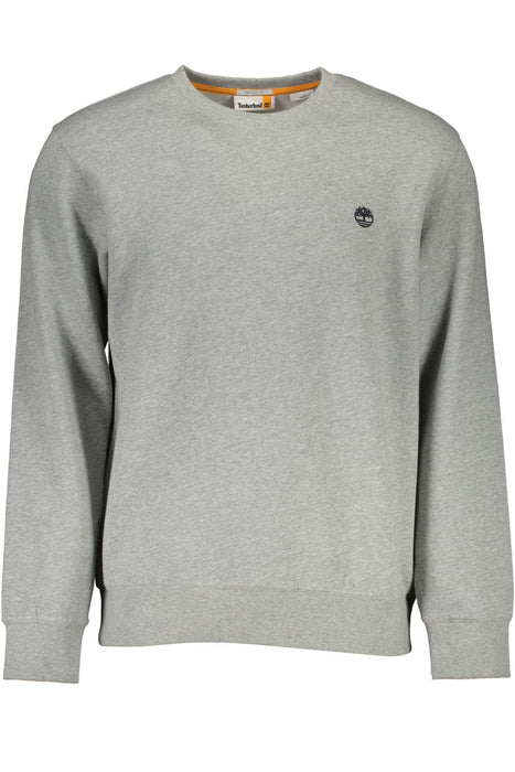 Timberland Mens Zip-Up Sweatshirt Grey