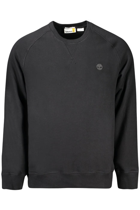 Timberland Mens Black Zip-Up Sweatshirt