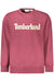 Timberland Mens Red Zip-Up Sweatshirt