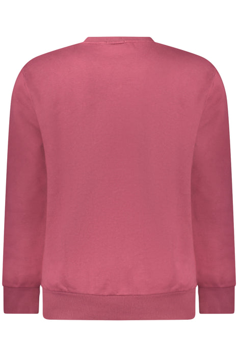 Timberland Mens Red Zip-Up Sweatshirt