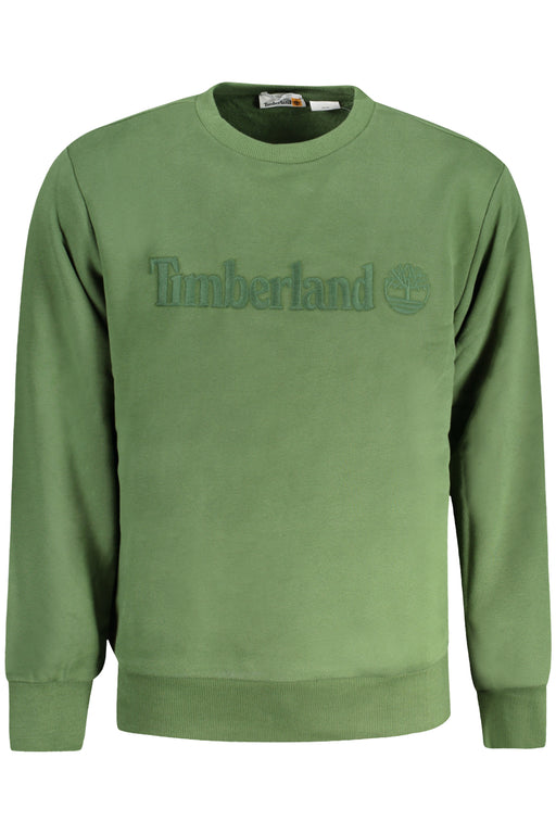 Timberland Mens Zip-Up Sweatshirt Green