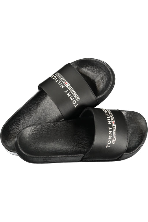 Tommy Hilfiger Mens Black Slipper Footwear