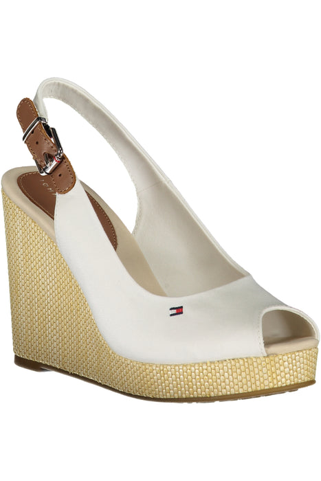 Tommy Hilfiger Womens White Sandal Footwear