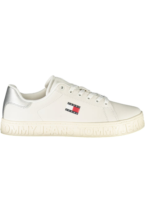 Tommy Hilfiger Womens White Sports Shoes