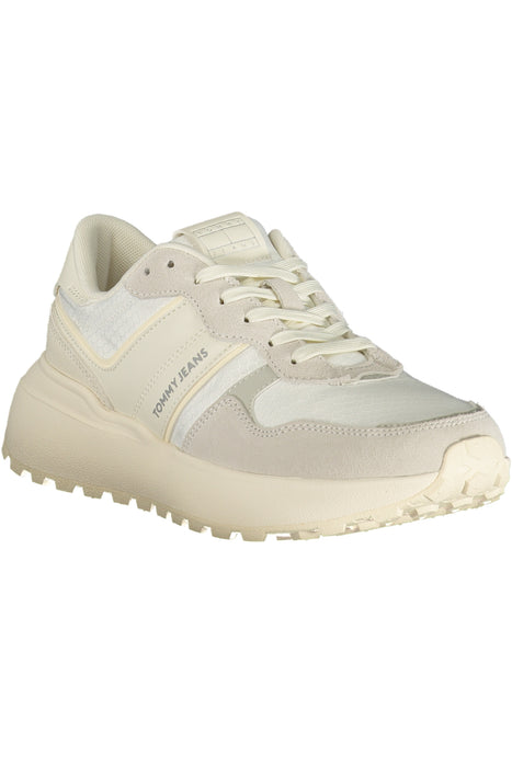 Tommy Hilfiger Womens White Sports Shoes