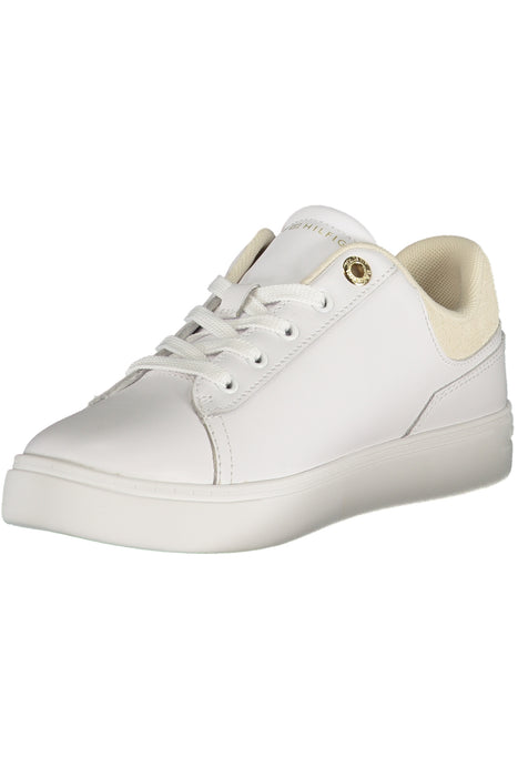 Tommy Hilfiger Womens White Sports Shoes