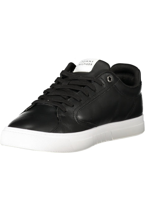 Tommy Hilfiger Mens Black Sports Shoes
