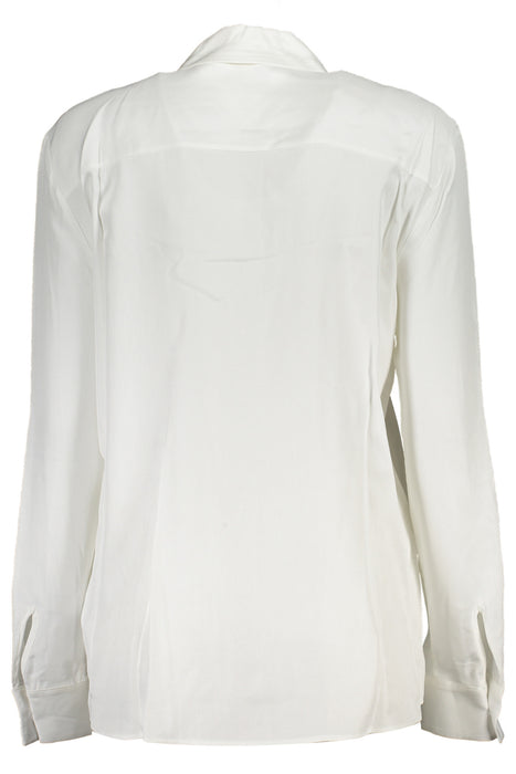 Tommy Hilfiger Womens Long Sleeve Shirt White