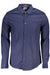 Tommy Hilfiger Mens Long Sleeve Shirt Blue