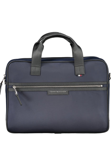 Tommy Hilfiger Blue Mens Briefcase