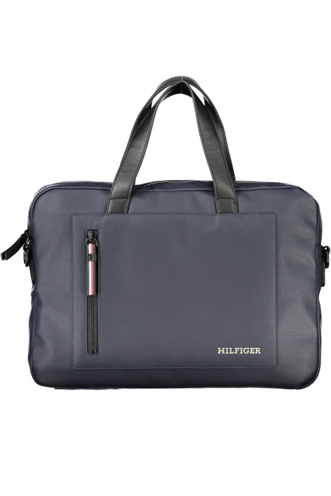 Tommy Hilfiger Blue Mens Briefcase