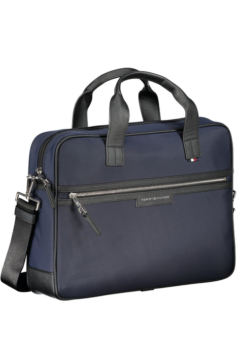 Tommy Hilfiger Blue Mens Briefcase