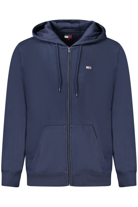 Tommy Hilfiger Mens Zip-Up Sweatshirt Blue