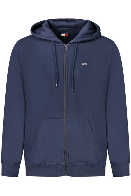 Tommy Hilfiger Mens Zip-Up Sweatshirt Blue