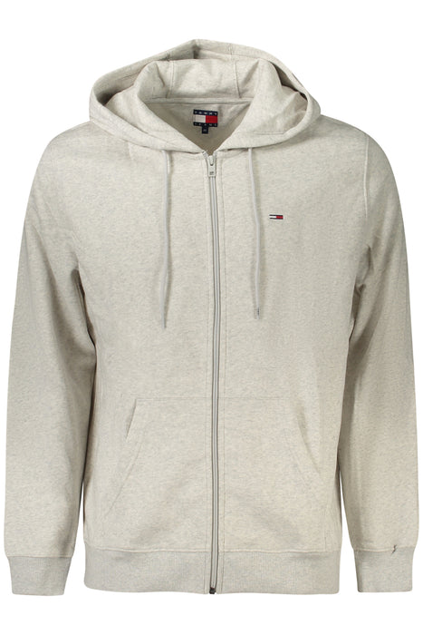 Tommy Hilfiger Mens Zip-Up Sweatshirt Grey