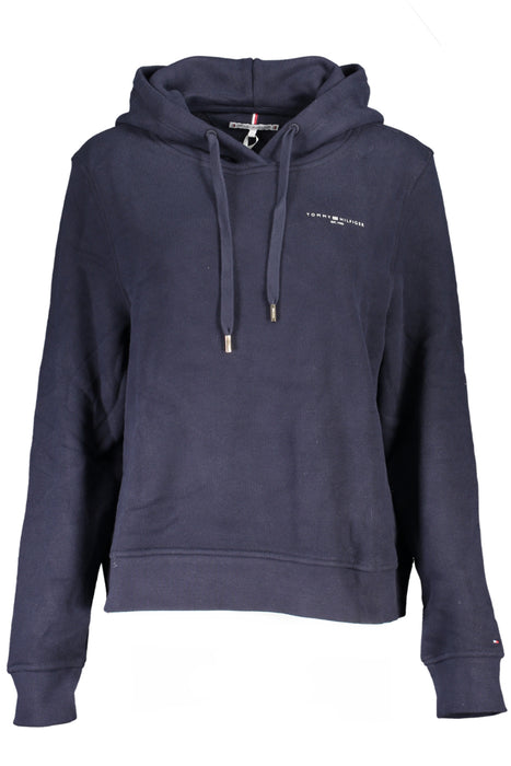 Tommy Hilfiger Womens Blue Zipless Sweatshirt