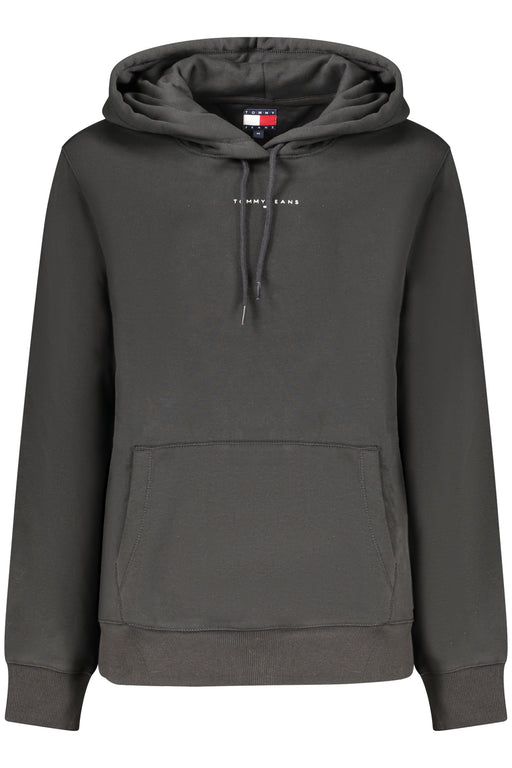 Tommy Hilfiger Womens Black Zip-Up Sweatshirt