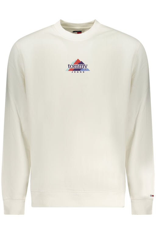 Tommy Hilfiger Mens Zip-Up Sweatshirt White