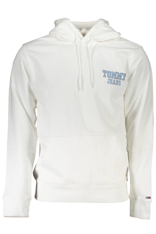 Tommy Hilfiger Man White Sweatshirt Without Zip