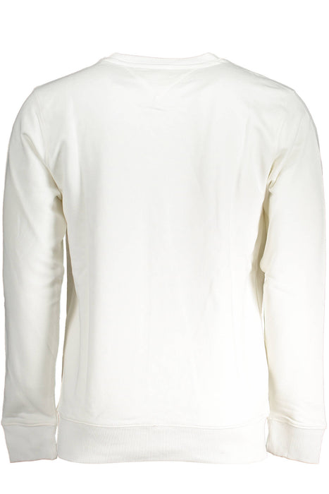 Tommy Hilfiger Man White Sweatshirt Without Zip
