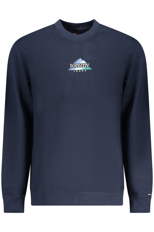 Tommy Hilfiger Mens Blue Zip-Up Sweatshirt