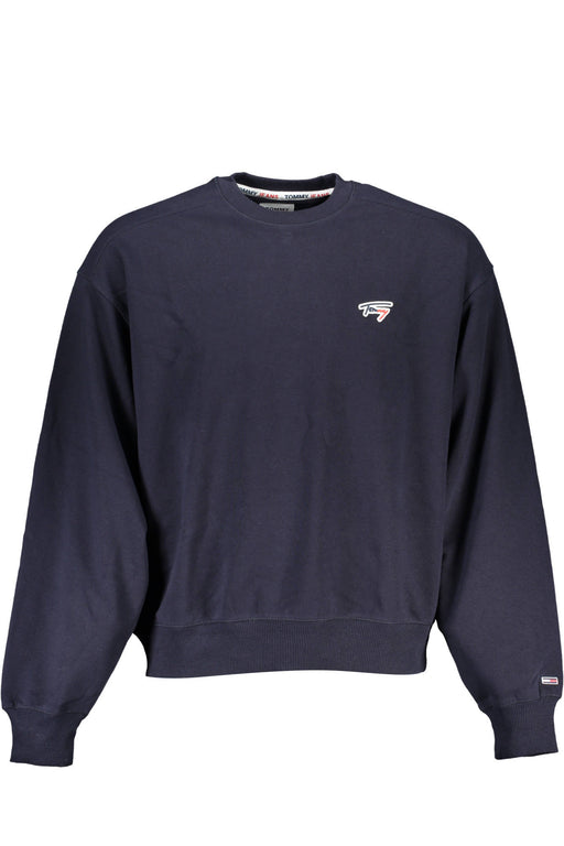 Tommy Hilfiger Mens Blue Zipless Sweatshirt