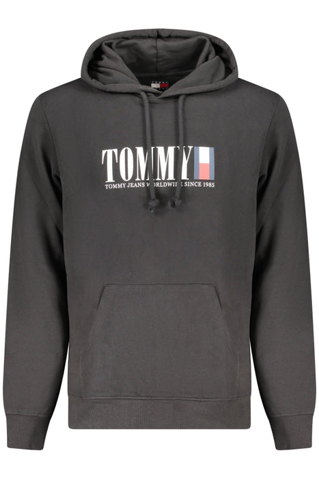 Tommy Hilfiger Mens Black Zip-Up Sweatshirt