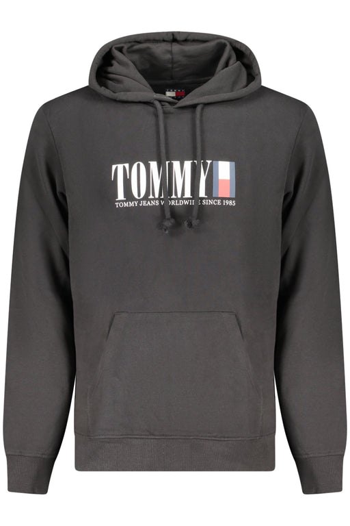 Tommy Hilfiger Mens Black Zip-Up Sweatshirt