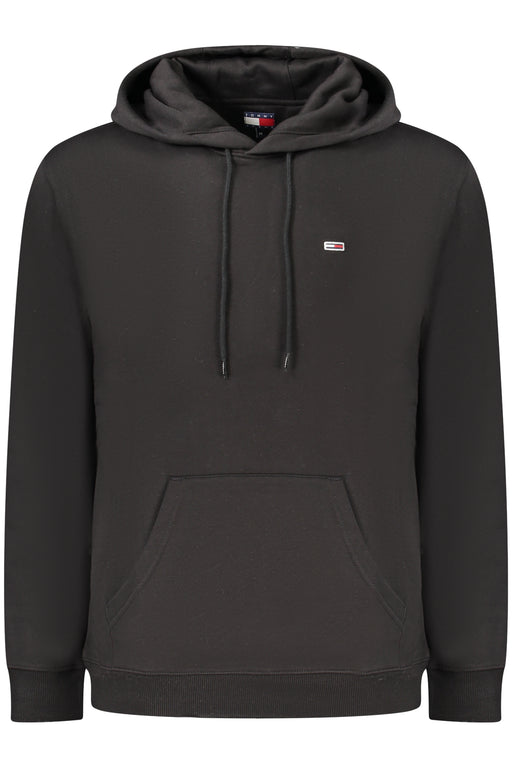 Tommy Hilfiger Mens Black Zip-Up Sweatshirt