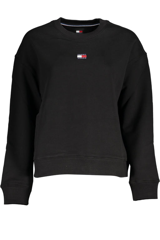 Tommy Hilfiger Mens Black Zipless Sweatshirt