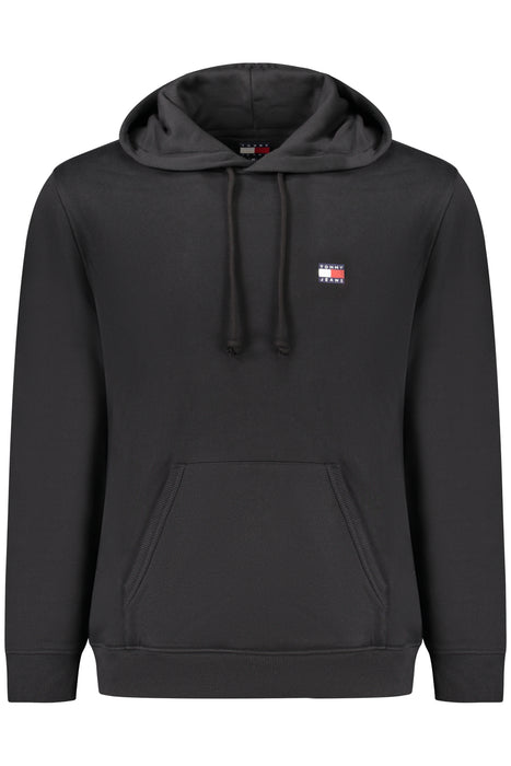 Tommy Hilfiger Mens Black Zip-Up Sweatshirt