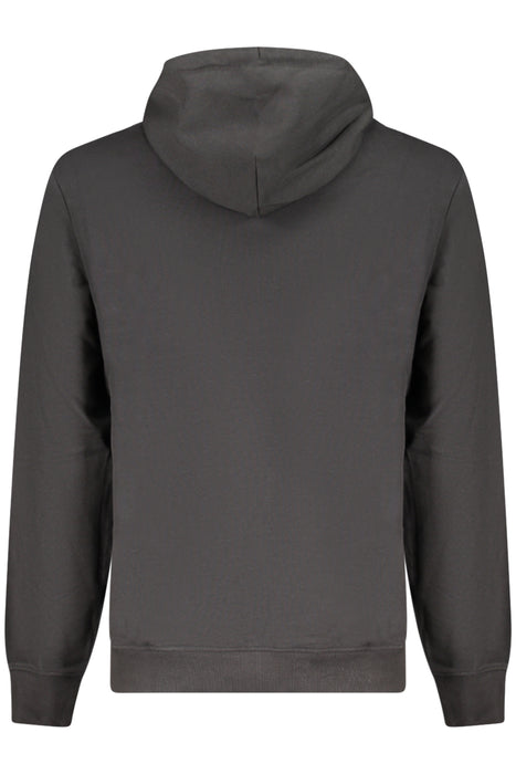 Tommy Hilfiger Mens Black Zip-Up Sweatshirt
