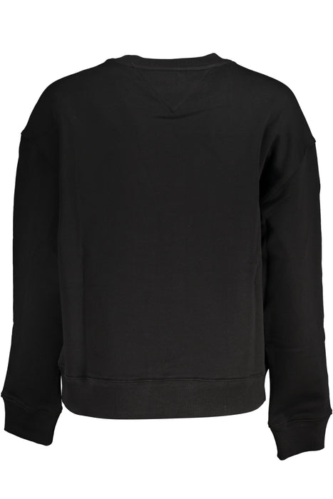 Tommy Hilfiger Mens Black Zipless Sweatshirt