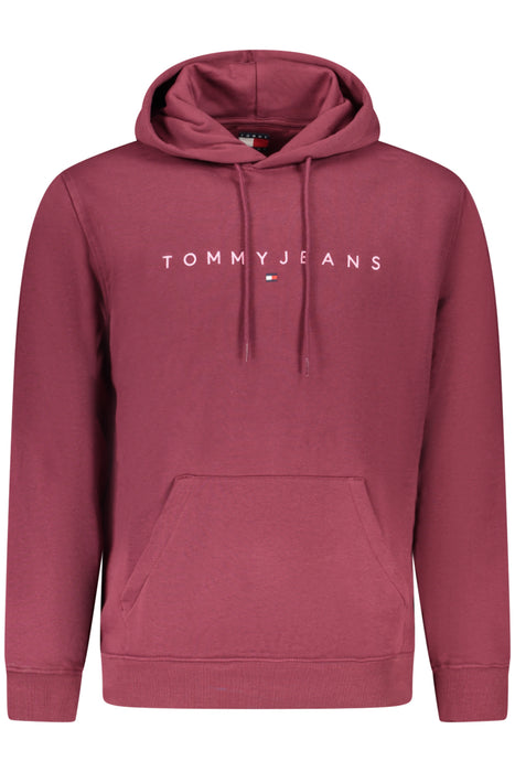 Tommy Hilfiger Mens Red Zip-Up Sweatshirt