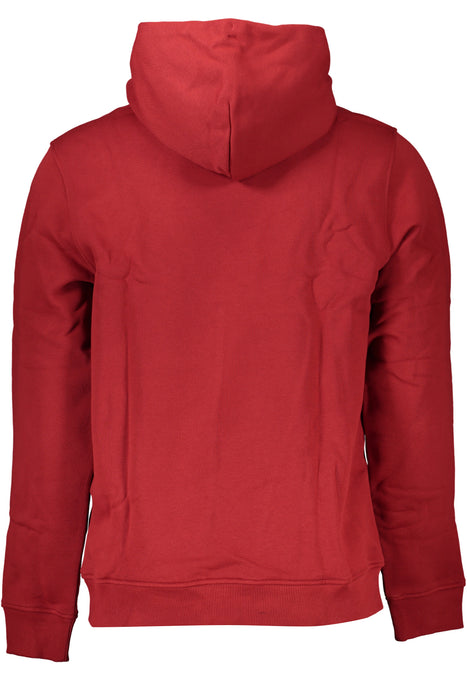 Tommy Hilfiger Mens Red Zip-Out Sweatshirt