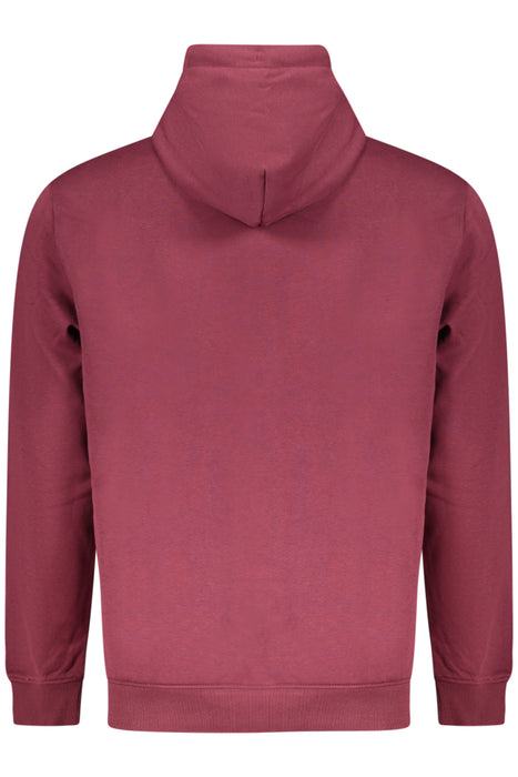 Tommy Hilfiger Mens Red Zip-Up Sweatshirt