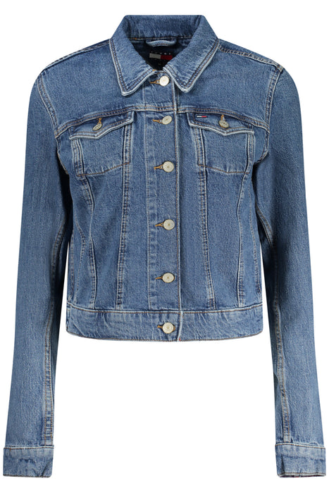 Tommy Hilfiger Womens Blue Denim Jacket