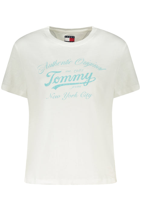 Tommy Hilfiger Womens Short-Sleeve T-Shirt White