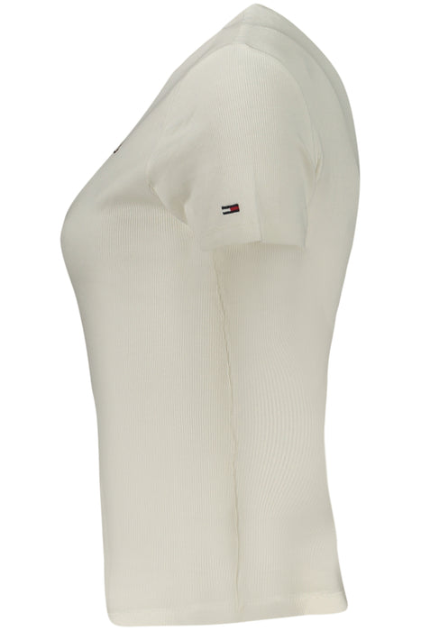Tommy Hilfiger Womens Short-Sleeve T-Shirt White