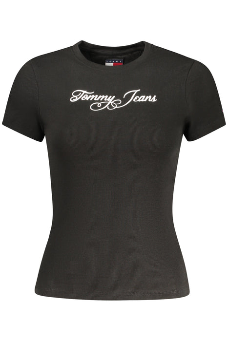 Tommy Hilfiger Womens Short-Sleeve T-Shirt Black