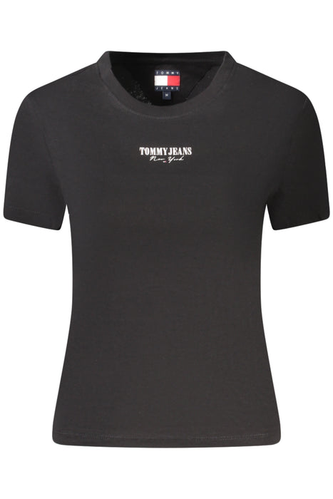 Tommy Hilfiger Womens Short-Sleeve T-Shirt Black