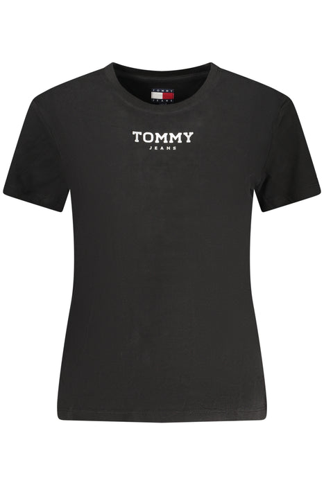 Tommy Hilfiger Womens Short-Sleeve T-Shirt Black