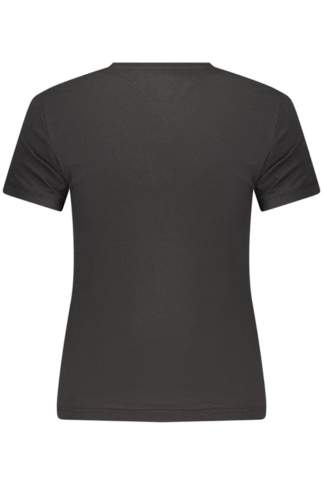 Tommy Hilfiger Womens Short-Sleeve T-Shirt Black